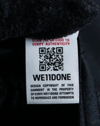 "WE11DONE" Flare silhouette super maxi skirt