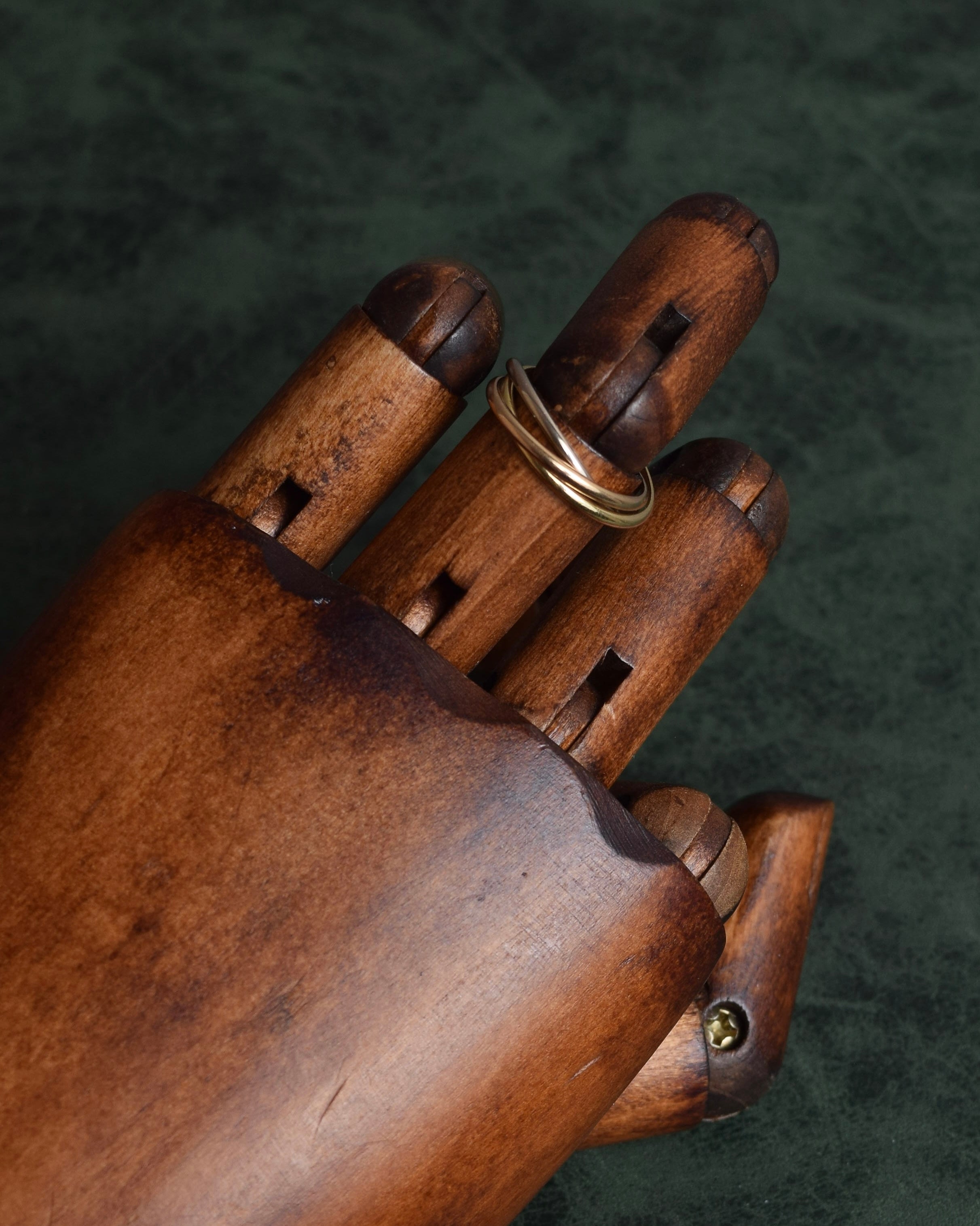 "Cartier" Eternal masterpiece gold Trinity ring