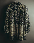 "Christian Dior" 80's-90's Elegant printed silk blouse