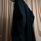 "Y's" Beautiful draping oversized long length soutien collar coat