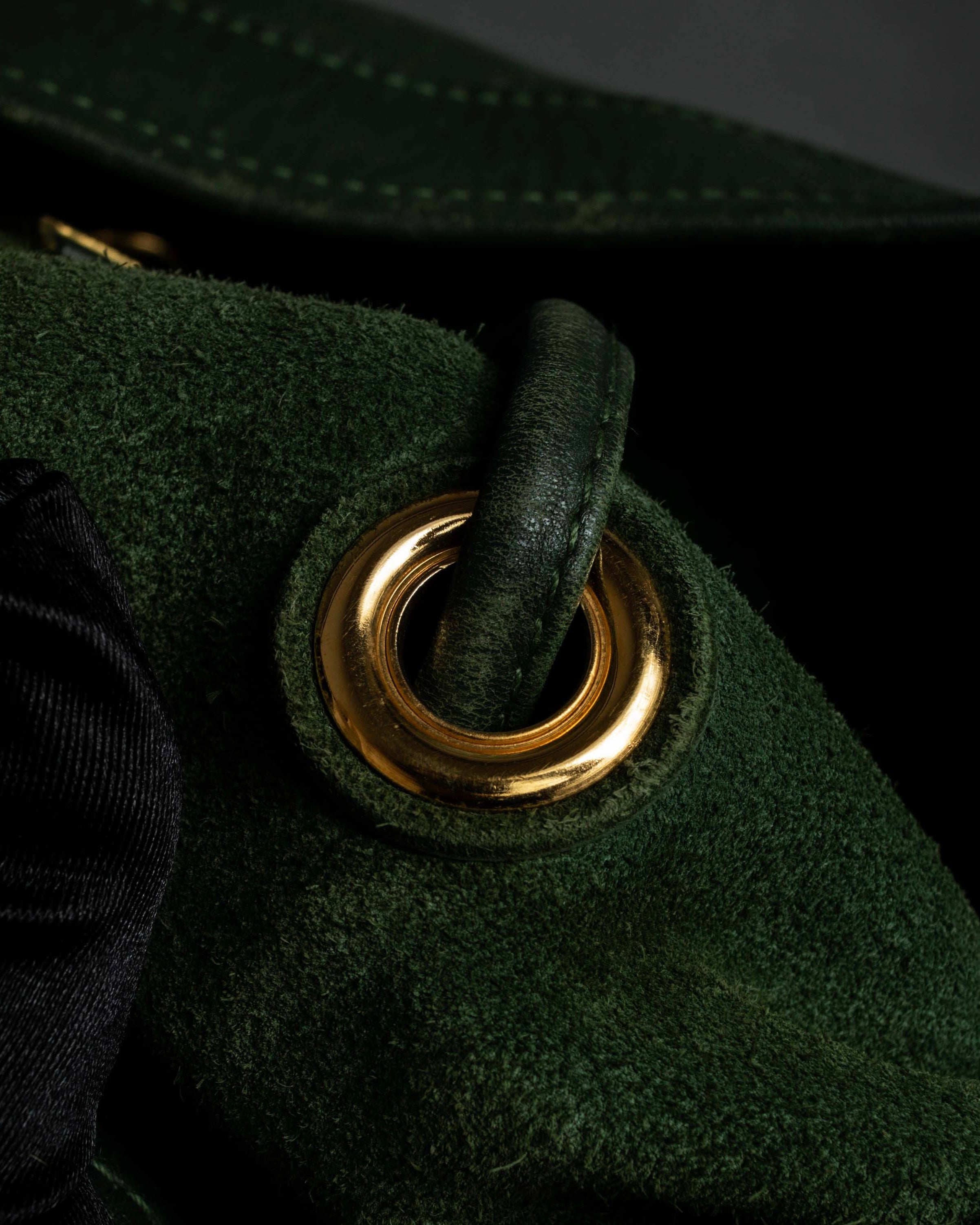 "LOEWE" Anton series drawstringsleather shoulder bag