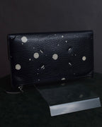 "MAISON MARGIELA" Paint spot pattern leather wallet