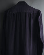 "Yves Saint Laurent" Late 80s silk bow tie blouse