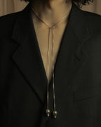 "JOAQUIN BERAO" Tulip motif lariat necklace