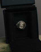 –SPECIAL– "CHANEL" 2021SS  Sparkling rhinestone cc ring