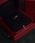 "Cartier" Eternal masterpiece gold Trinity ring