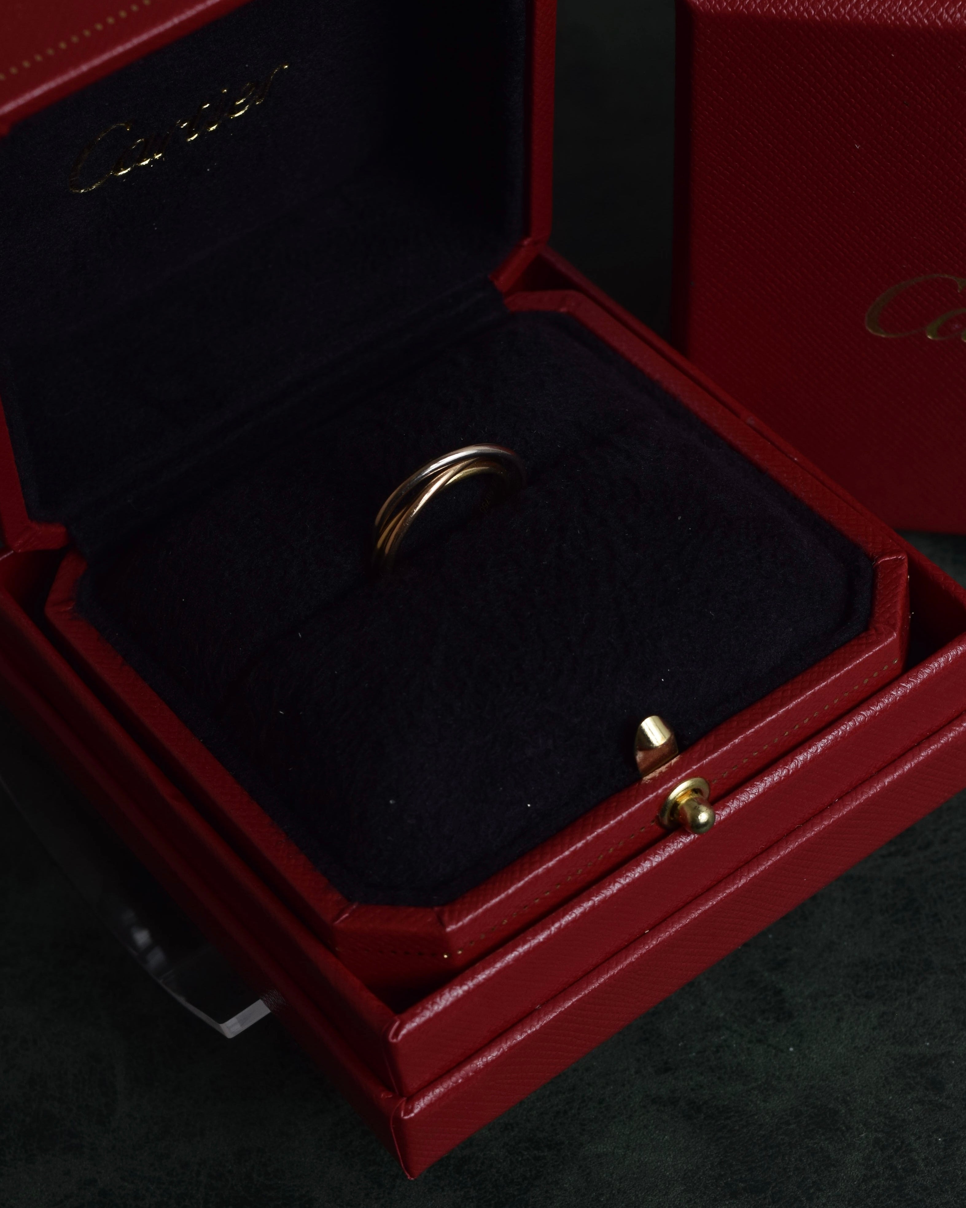 "Cartier" Eternal masterpiece gold Trinity ring