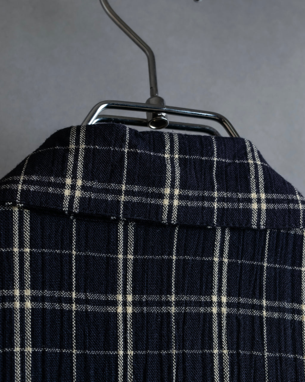 "Vintage windowpane tailored jacket"