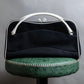 "PRADA" Clasp design monotone color bowling bag