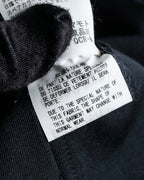 "YOHJI YAMAMOTO +NOIR" 21SS Drape panel design oversized shirt jacket