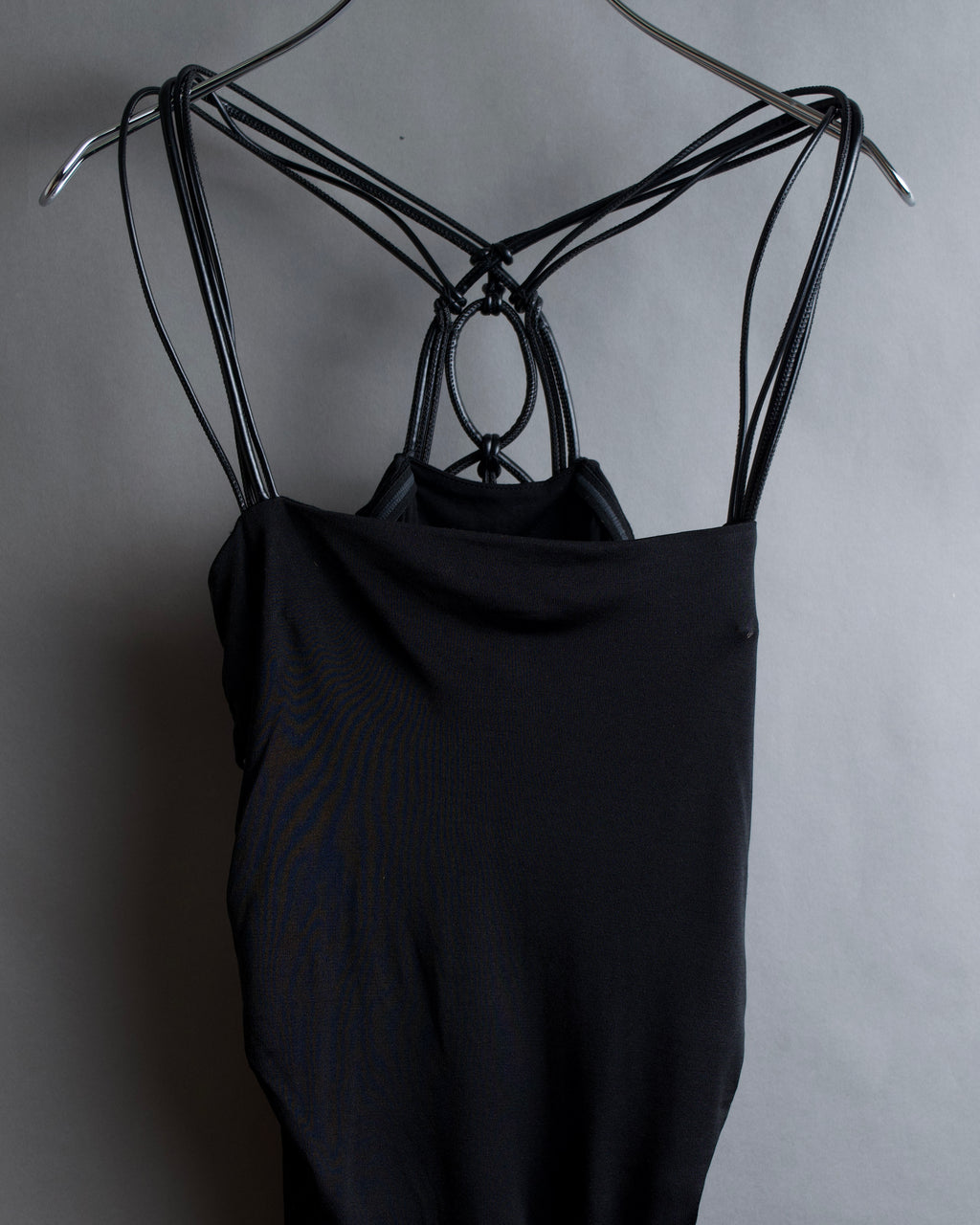 "ISABEL MARANT" Cord-layered strap design sleeveless dress