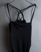 "ISABEL MARANT" Cord-layered strap design sleeveless dress