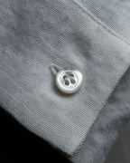 "LOEWE" 00's Fly front linen shirt