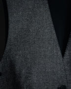 "Christian Dior" 23SS half double-breasted structured gilet