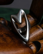 "GEORG JENSEN" Silver 925 Koppel heart ring