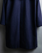 "DIOR" Double gun flap belted chester field coat