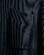 "Salvatore Ferragamo"Cotton x rayon summer knit shirt