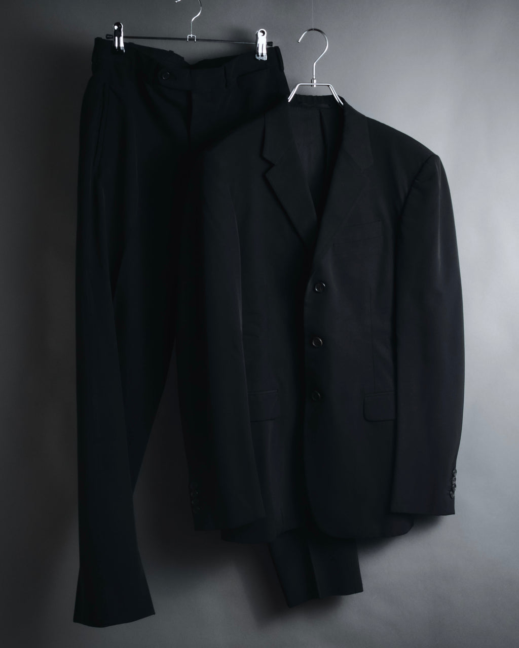"PRADA" 1994AW Stretch polyester tailored suit