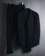 "PRADA" 1994AW Stretch polyester tailored suit