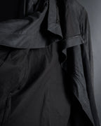 -SPECIAL- "Rick Owens" 13AW Ribbed leather zip-up jacket