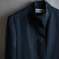 "ISSEY MIYAKE" Fly front no collar design jacket