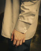-SPECIAL- "Dior" 00's-10's Fine pinstripe concealed placket dress shirt
