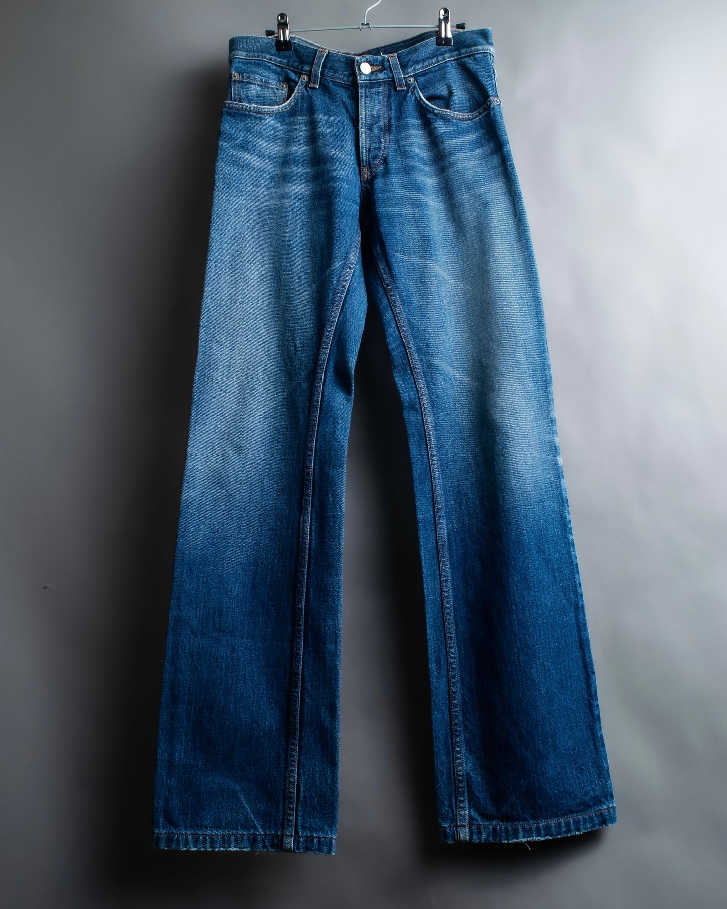 "PRADA" Vintage style three dimensional cut jeans