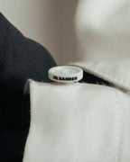 “JIL SANDER” Late 10’s-early 20’s Half-buttoned long shirt dress