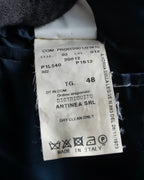 "EMPORIO ARMANI" Single-breasted oversized chester coat