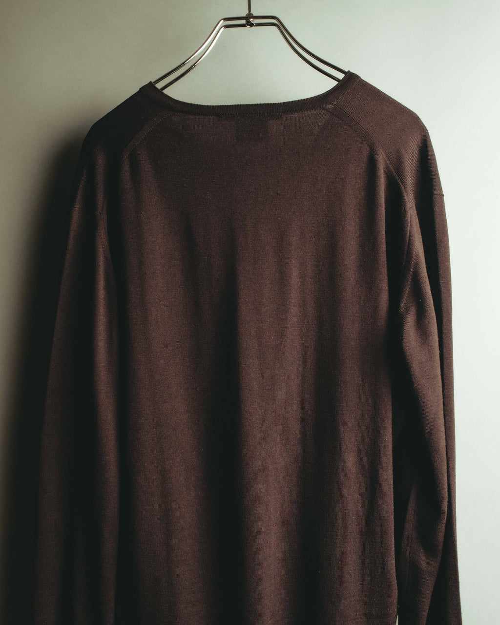 "GUCCI" 90's-00's Minimal V-neck wool sweater