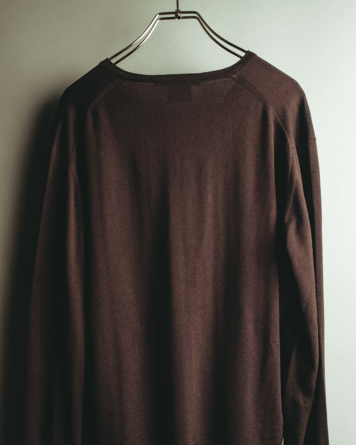 "GUCCI" 90's-00's Minimal V-neck wool sweater