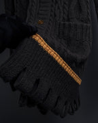 "Vivienne Westwood" Orb logo engraved cable knit cardigan