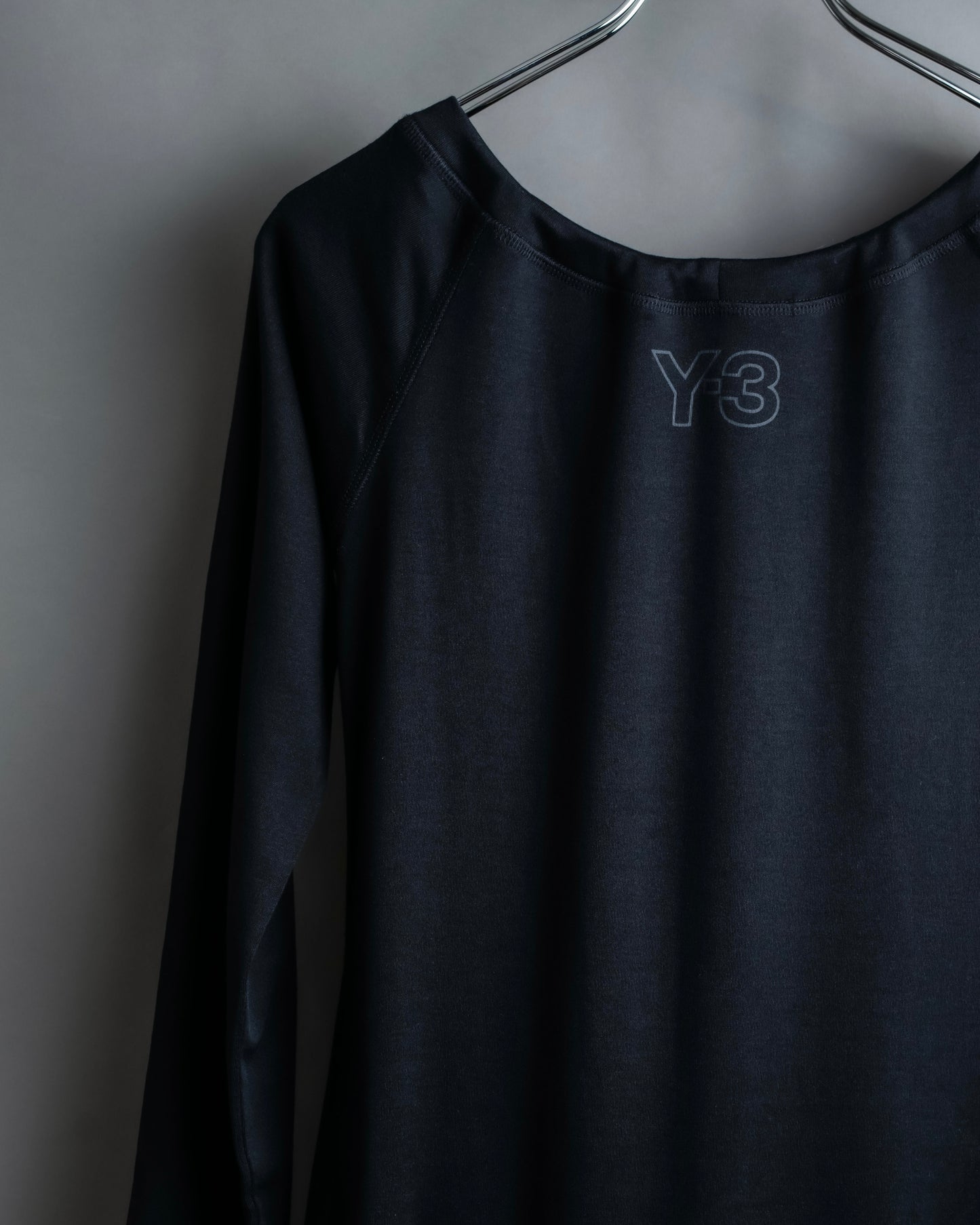 "Y-3" Drawstring switching design pullover