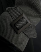 "Christian Dior" 70’s Classically tailored belted trench coat