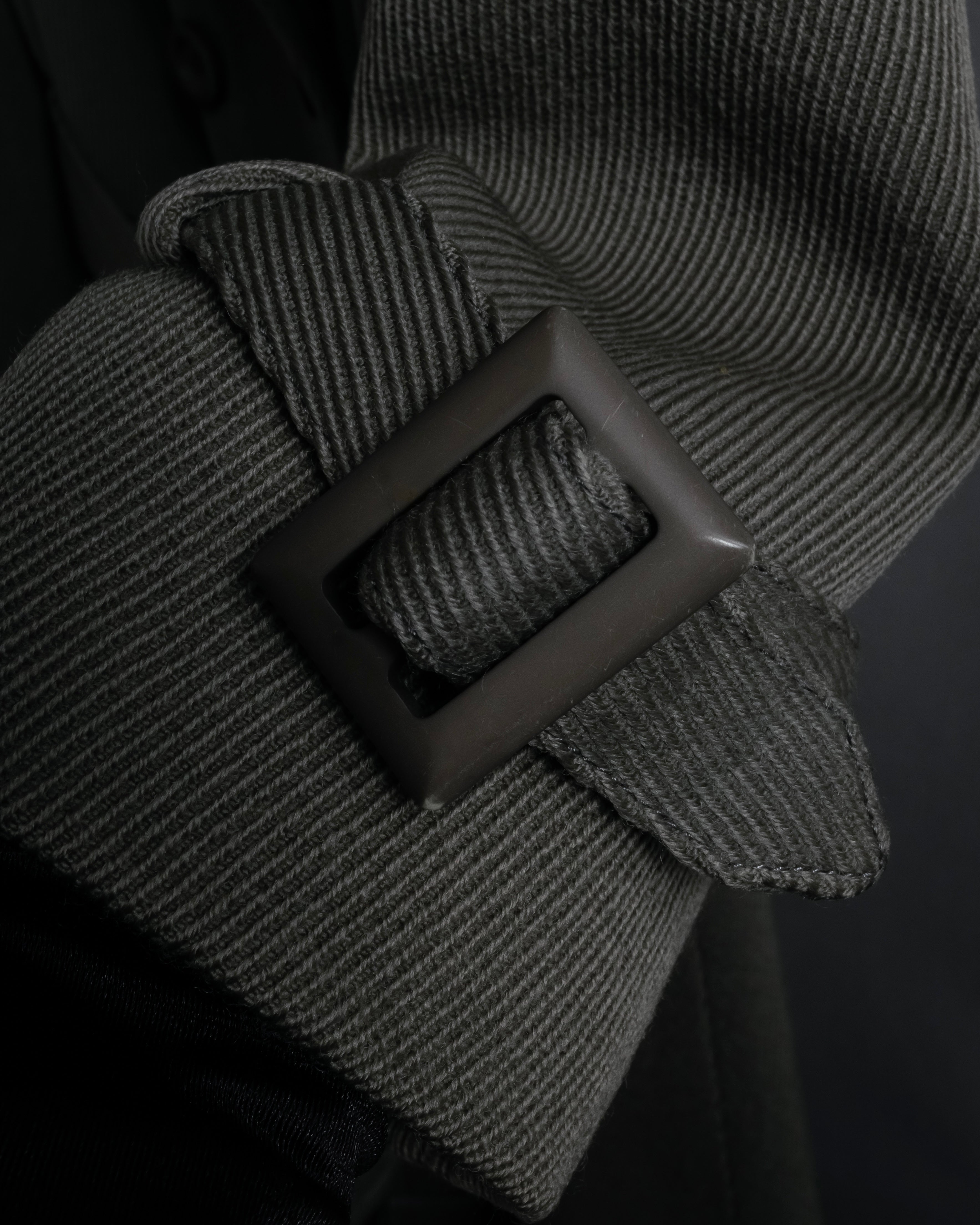 "Christian Dior" 70’s Classically tailored belted trench coat