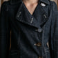 "Vivienne Westwood RED LABEL" Asymmetrical button design mid length denim coat