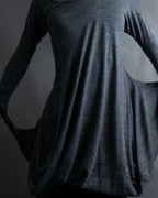 "JUNYA WATANABE COMME des GARCONS" 2008AW Collection Pieces Connected arms design knit