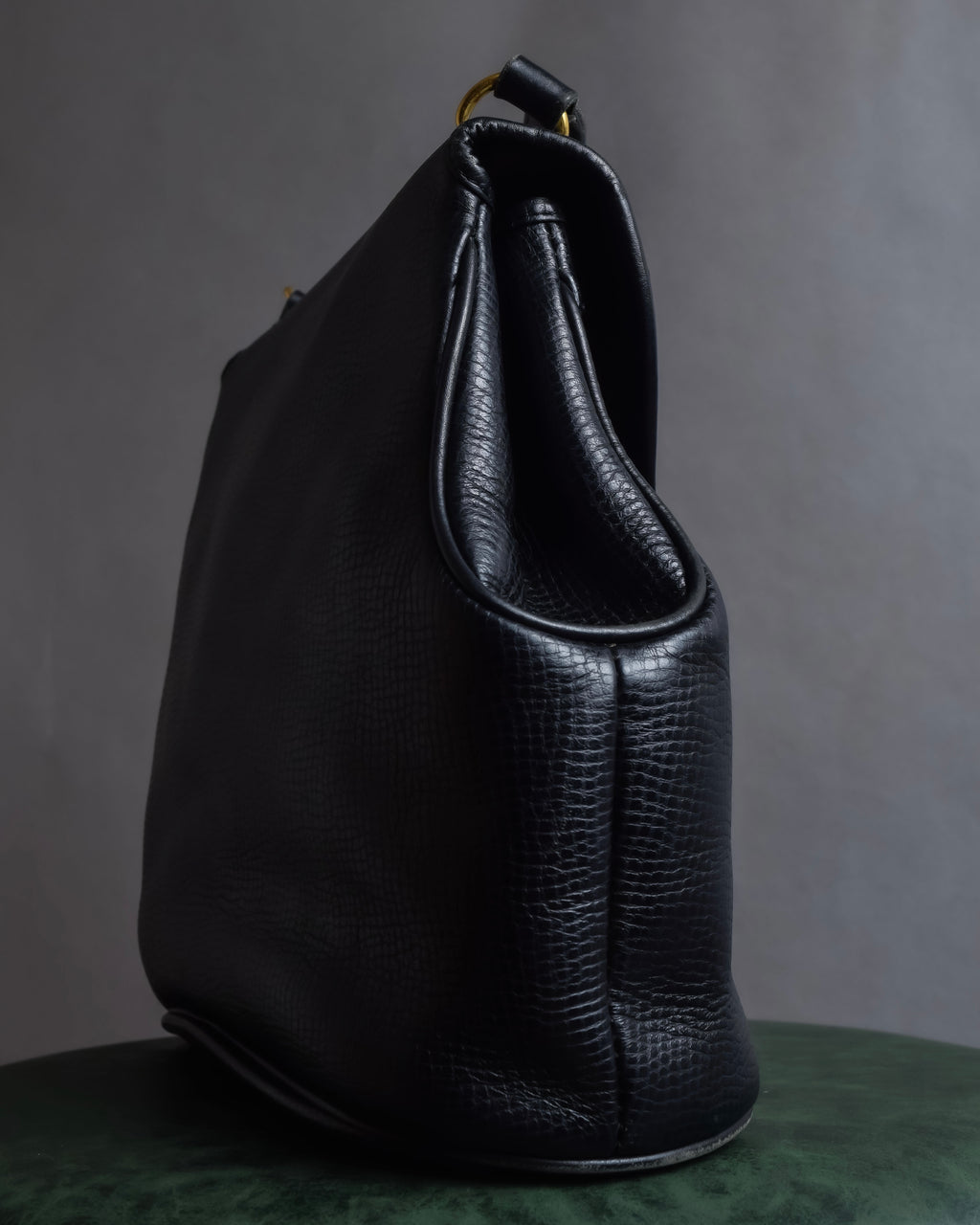 "Christian Dior" Vintage logo design leather hand bag