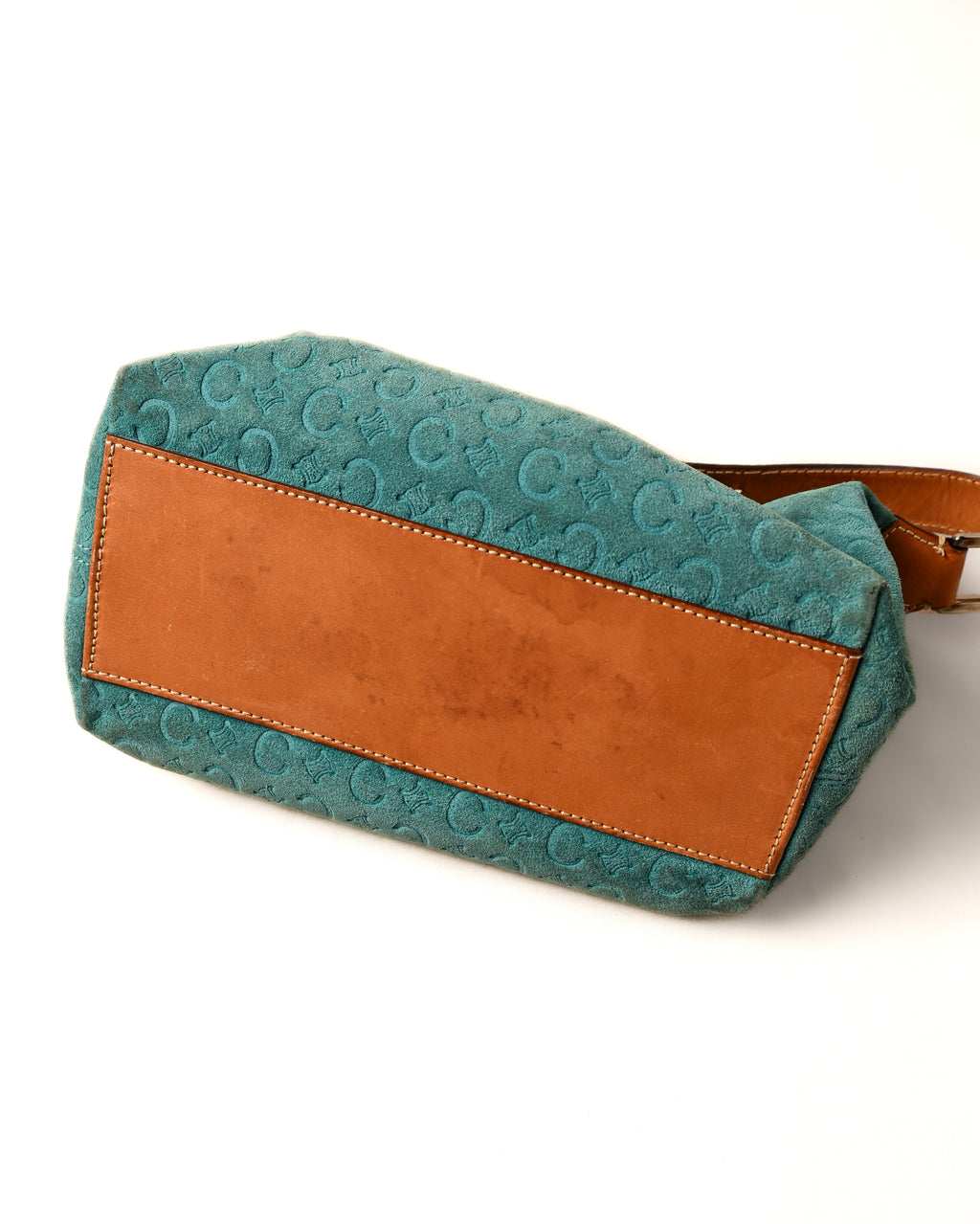 CELINE / Macadam Mini Shoulder Bag Turquoise Blue