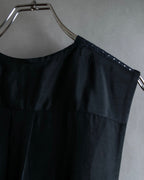 "tricot COMME des GARCONS" 96SS eyelet lace design patterned fabric switching vest