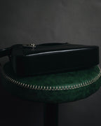 "Salvatore Ferragamo" 90’s-00’s minimalist gancini buckle hobo bag