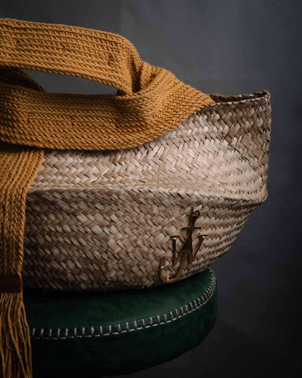 “JW Anderson” 2019-2023 Knitted strap basket tote