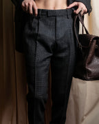 "GUCCI" 90's Tom Ford period bird eye weave set up