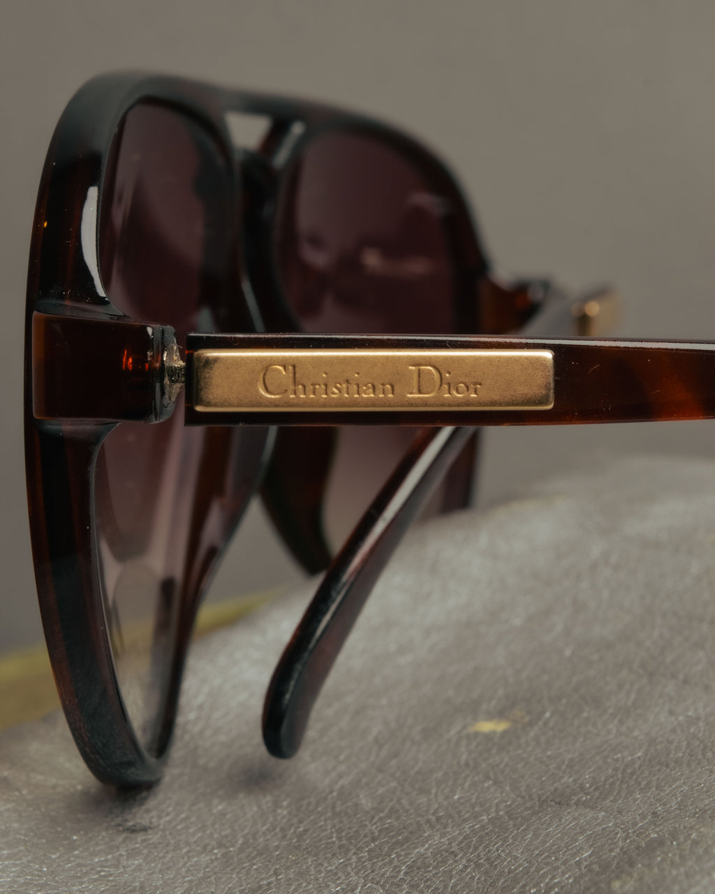 “Christian Dior” 70’s-80’s Tortoiseshell aviator sunglasses