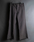Pantalones anchos acampanados en color gris claro de JUNYA WATANABE COMME des GARÇONS
