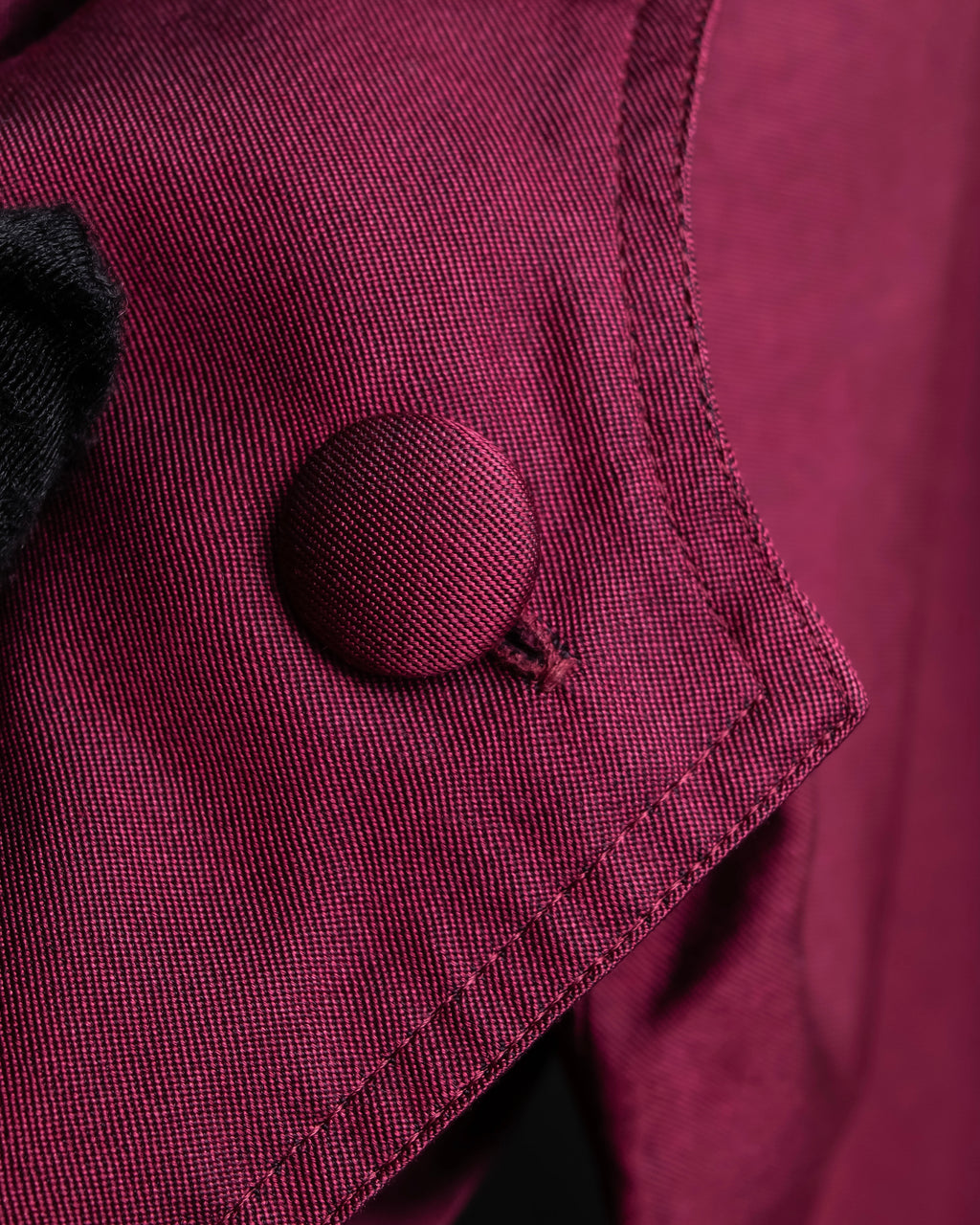 "JEAN PAUL GAULTIER FEMME"
 Waist different material switching design shirt