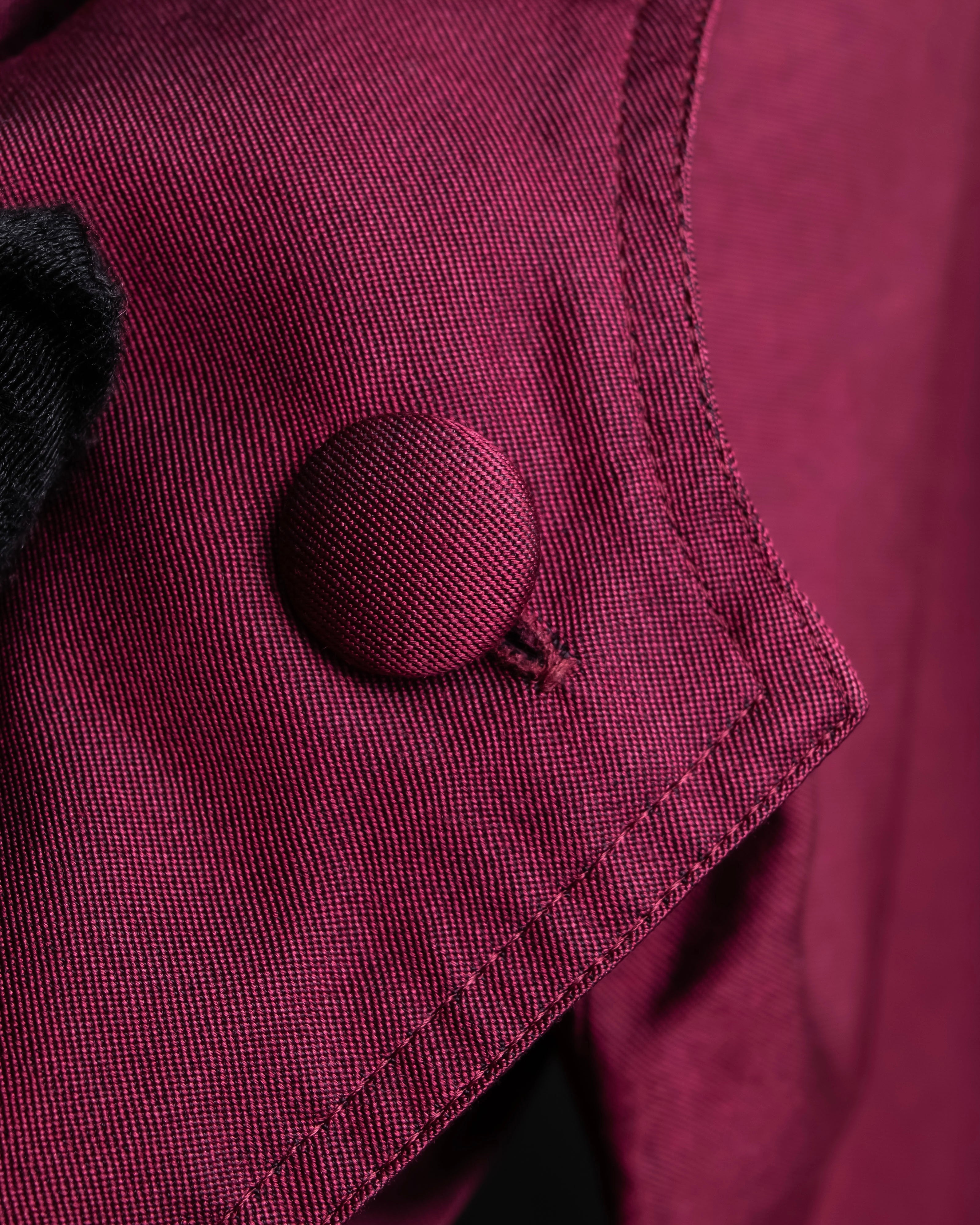 "JEAN PAUL GAULTIER FEMME"
 Waist different material switching design shirt