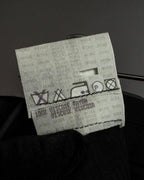 "HUGO BOSS" Fine-gauge wool khaki gray set up