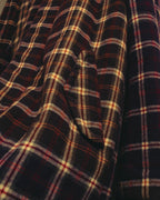 “sacai” 2010's Tartan wool cashmere padded hybrid coat