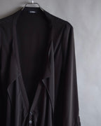 "LIMI feu" Draped asymmetric layered rayon dress